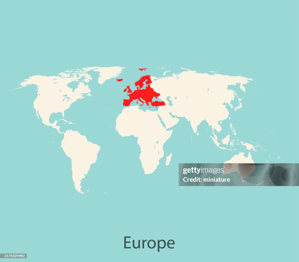 Europe map