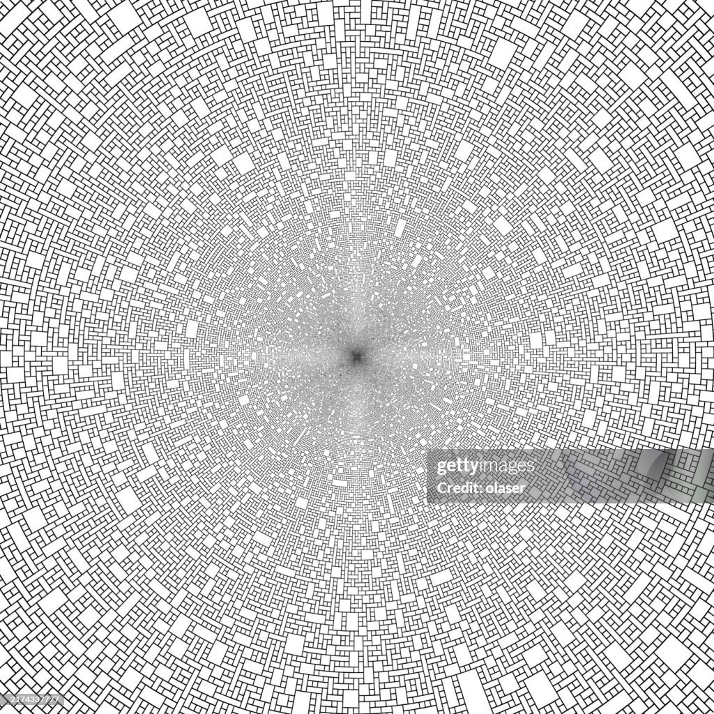 Fine Circular Rectangular Pattern High-Res Vector Graphic - Getty Images
