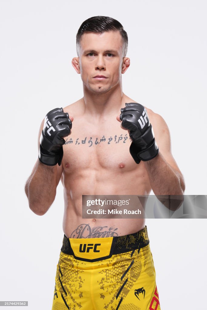 Seg Ufc Daniel Barez poses for a portrait during a UFC photo session on... News ...