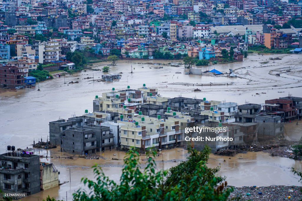 Heavy Rainfall In Nepal