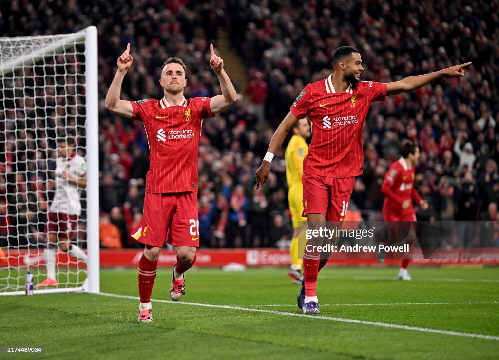Liverpool v West Ham United - Carabao Cup Third Round