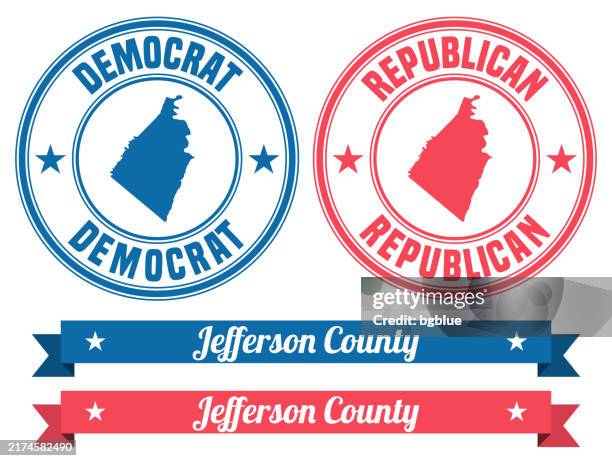 jefferson county, west virginia. map on rubber stamp with banner - charles town west virginia stock illustrations