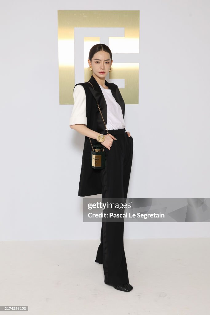Balmain: Photocall - Paris Fashion Week - Womenswear Spring-Summer 2025