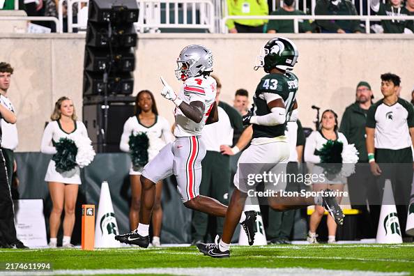 COLLEGE FOOTBALL: SEP 28 Ohio State at Michigan State COLLEGE FOOTBALL: SEP 28 Ohio State at Michigan State