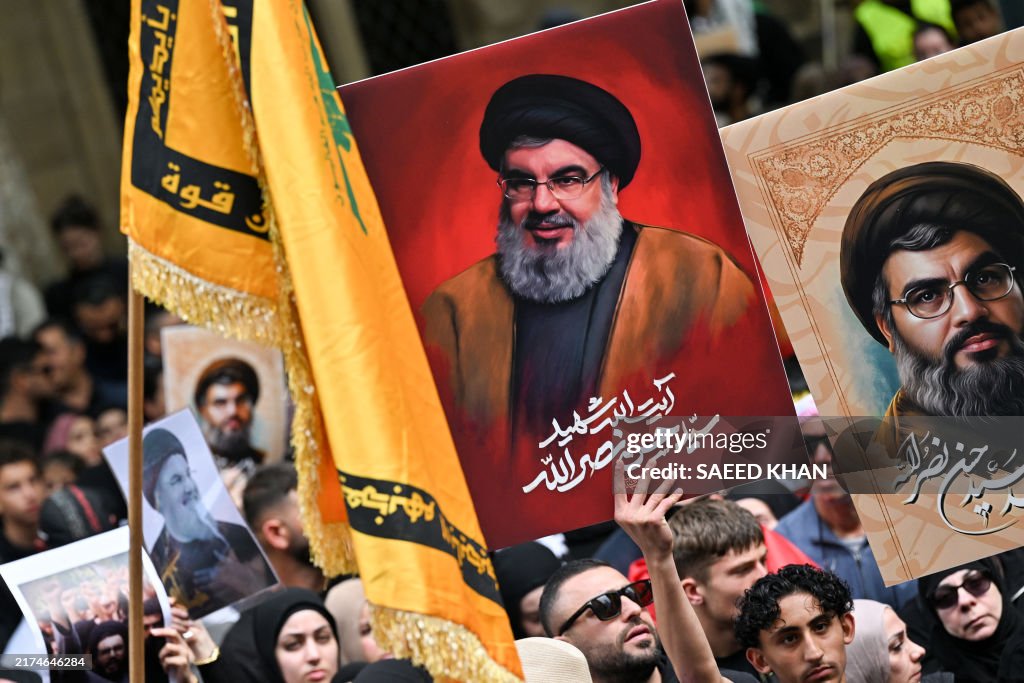 AUSTRALIA-ISRAEL-PALESTINIAN-CONFLICT-HEZBOLLAH-NASRALLAH