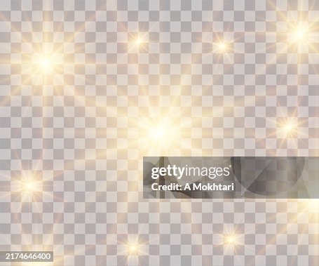 Light effect on transparent background. Light effect on transparent background.