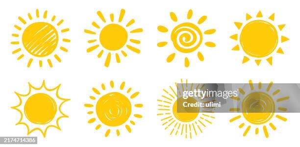 ilustrações de stock, clip art, desenhos animados e ícones de sun - luz-solar