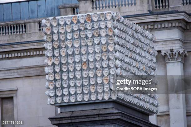 Installation placed on the Fourth Plinth outside at the National Gallery at Trafalgar Square in London. The newest installation on the Fourth Plinth...