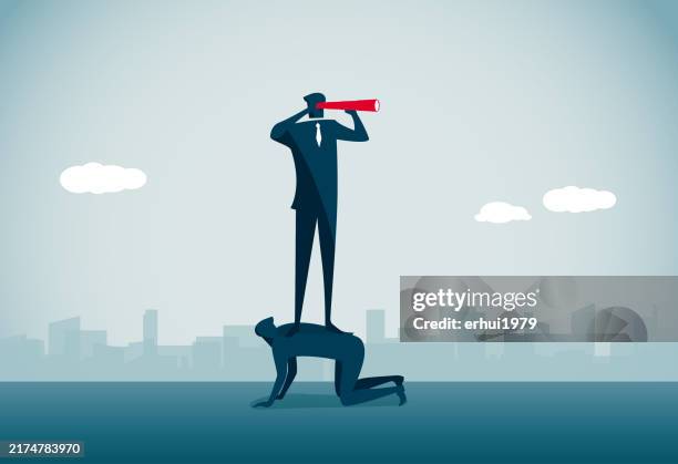 looking away - seated forward bend stock illustrations