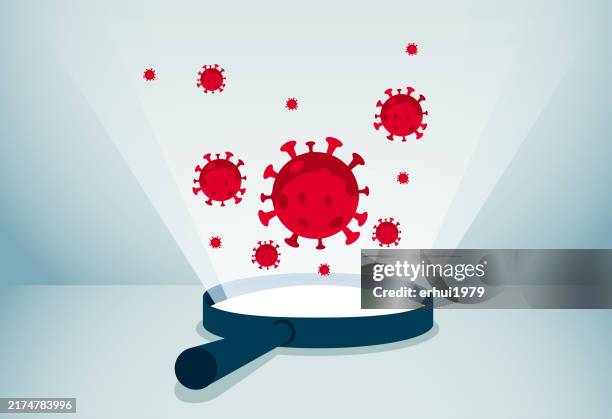 bacterium - infectious disease surveillance stock illustrations