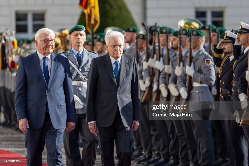 Italian President Mattarella Visits Germany