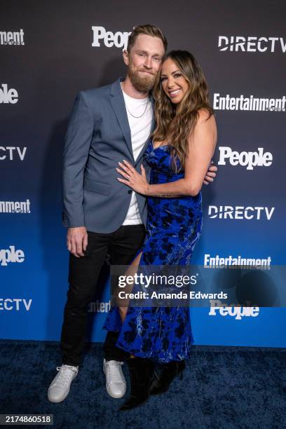 Television personalities Luke Broderick and Kristen Doute attend the "DIRECTV Gets Real" event celebrating the Fall Season of Reality TV at The Aster...