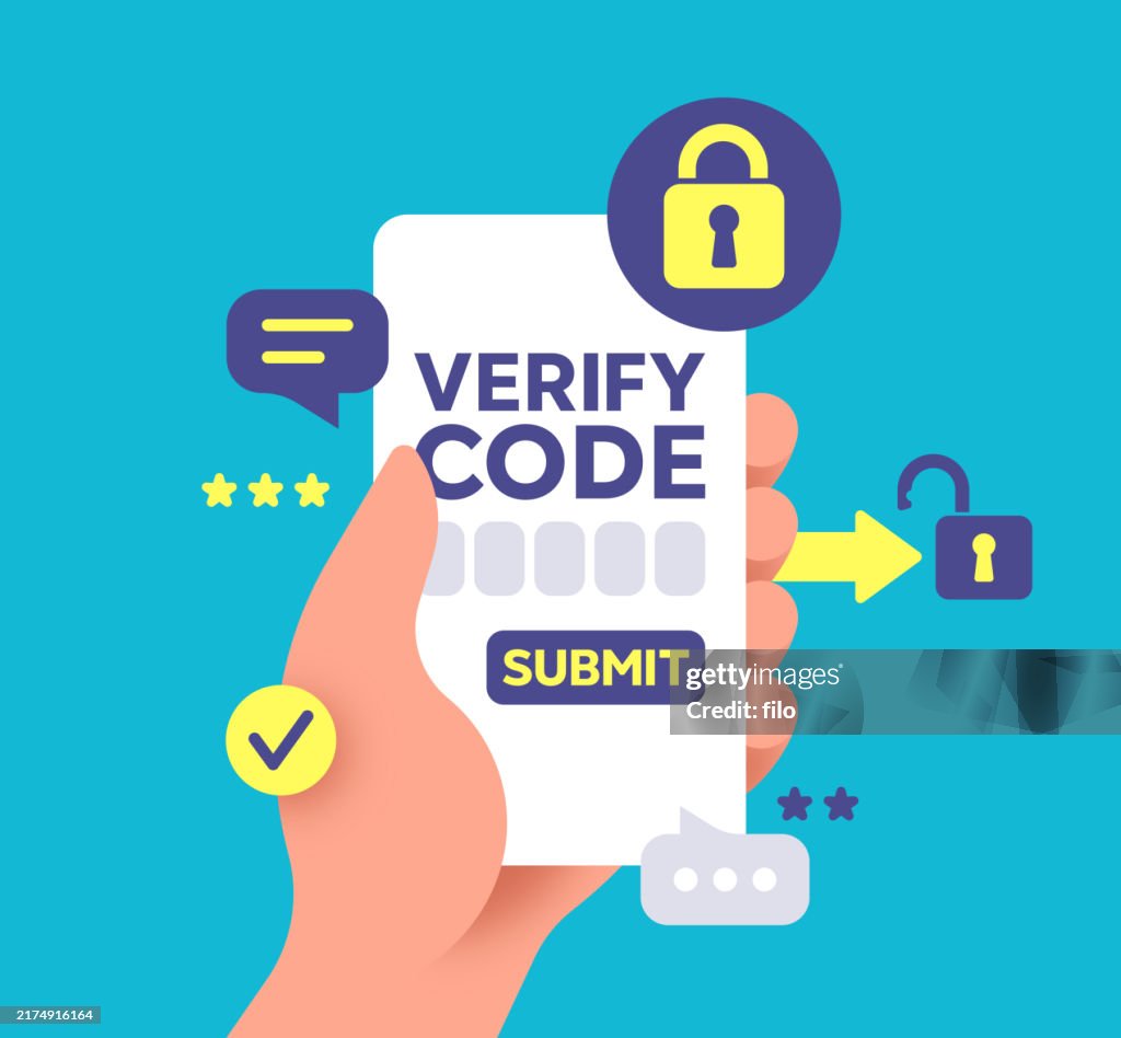 Two Factor Multi-Factor Authentication Security Concept