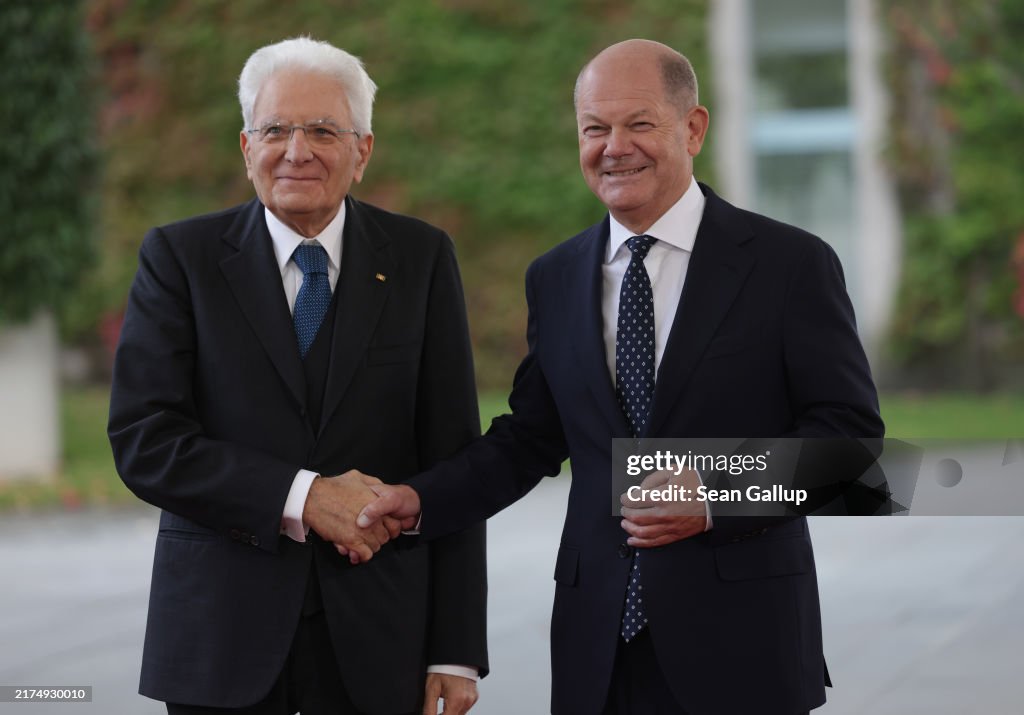 Italian President Mattarella Visits Germany