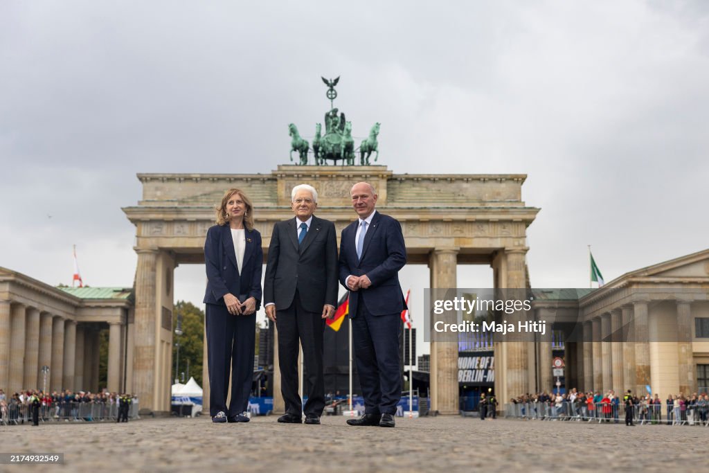 Italian President Mattarella Visits Germany