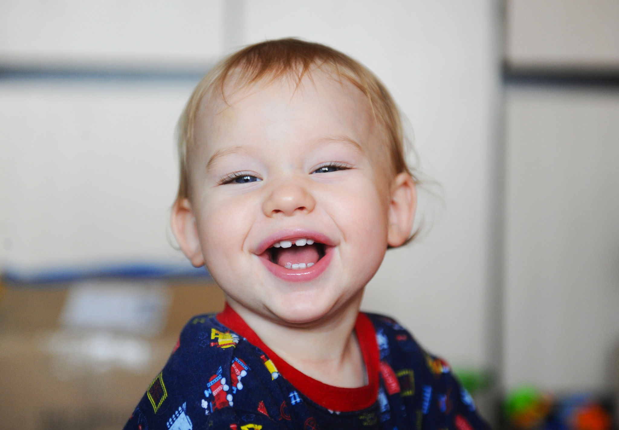 Portrait Of Cute Smiling Baby Boy Portrait Of Cute Smiling Baby Boy