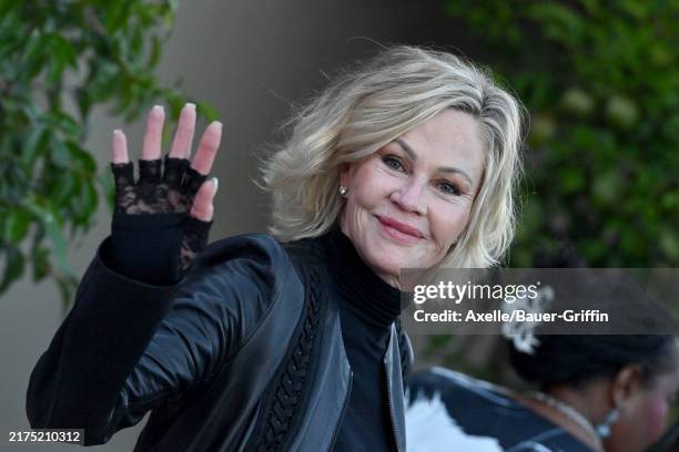 Melanie Griffith attends the 20th anniversary celebration of the Goldie Hawn Foundation and MindUP Gala at Ron Burkle’s Greenacres on September 27,...