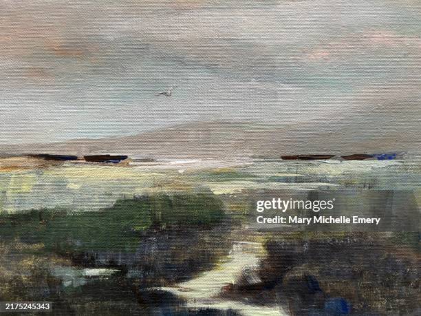 empty marshland - marsh stock illustrations