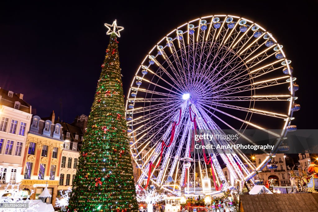 Christmas in Lille France Europe