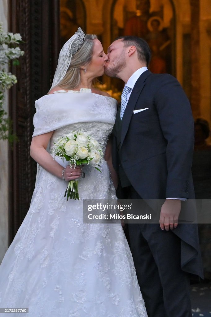 Theodora of Greece And Matthew Kumar Wedding In Athens