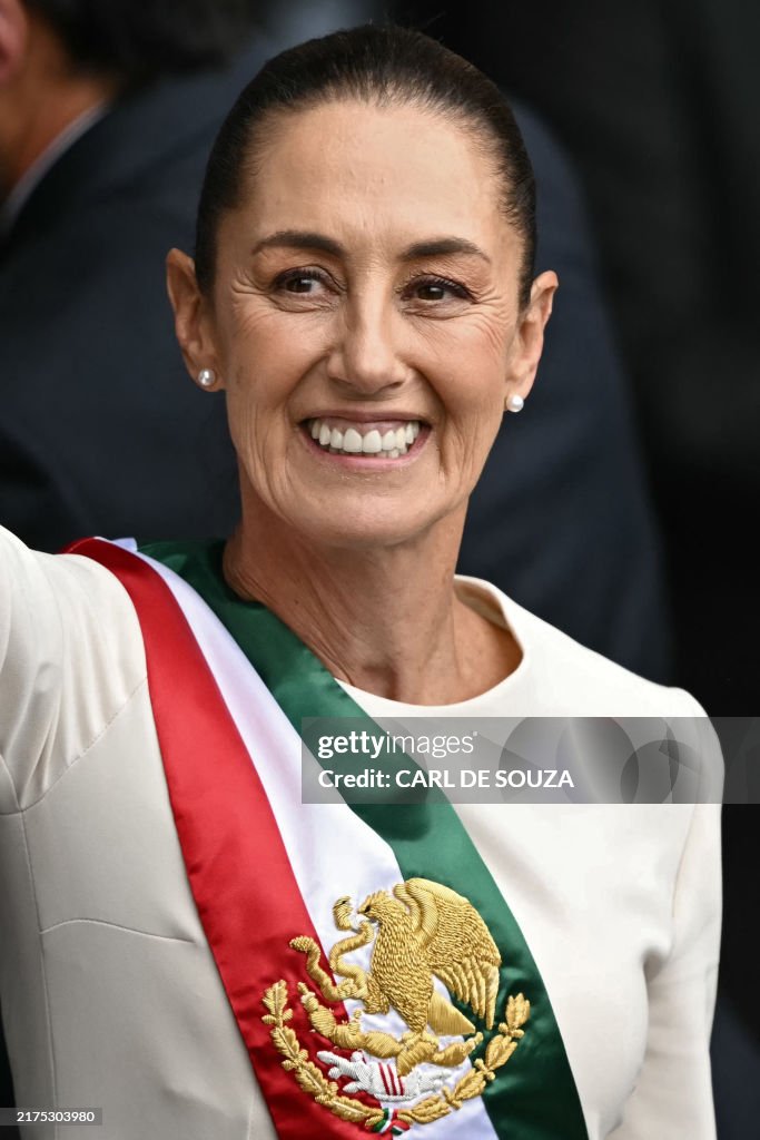 MEXICO-POLITICS-GOVERNMENT-INAUGURATION-SHEINBAUM