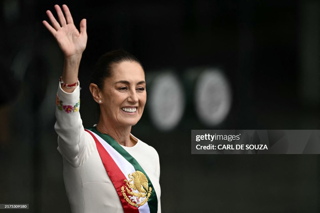 MEXICO-POLITICS-GOVERNMENT-INAUGURATION-SHEINBAUM
