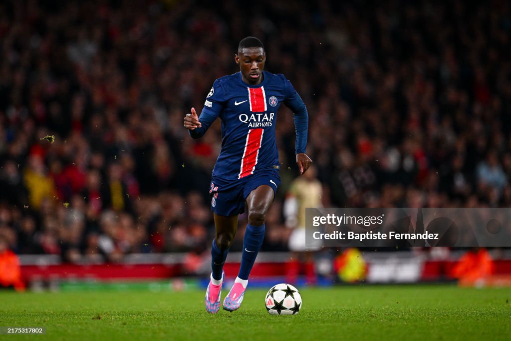 Randal KOLO MUANI of Paris Saint Germain during the UEFA Champions