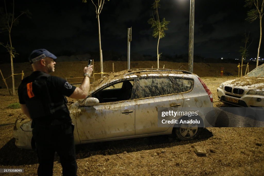 Iranian missiles fired towards Israel fall in Herzliya