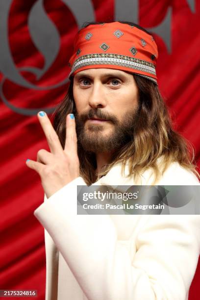 Jared Leto attends the Business of Fashion BoF 500 Class of 2024 during Paris Fashion Week at Shangri-La Hotel Paris on September 28, 2024 in Paris,...