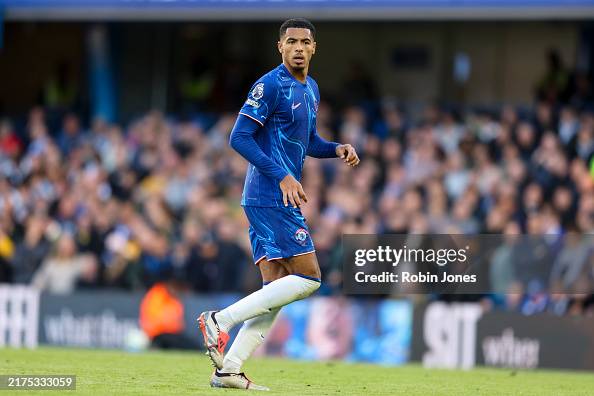Levi Colwill of Chelsea during the Premier League match between... News ...