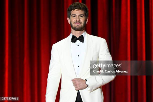 Andrew Garfield during the closing ceremony of the 72nd San Sebastian Film Festival Kursaal, San Sebastian on September 28, 2024 in San Sebastian,...