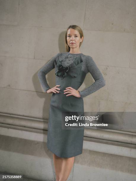 Actor Anna Maxwell Martin is photographed for the Telegraph on August 8, 2024 in London, England.