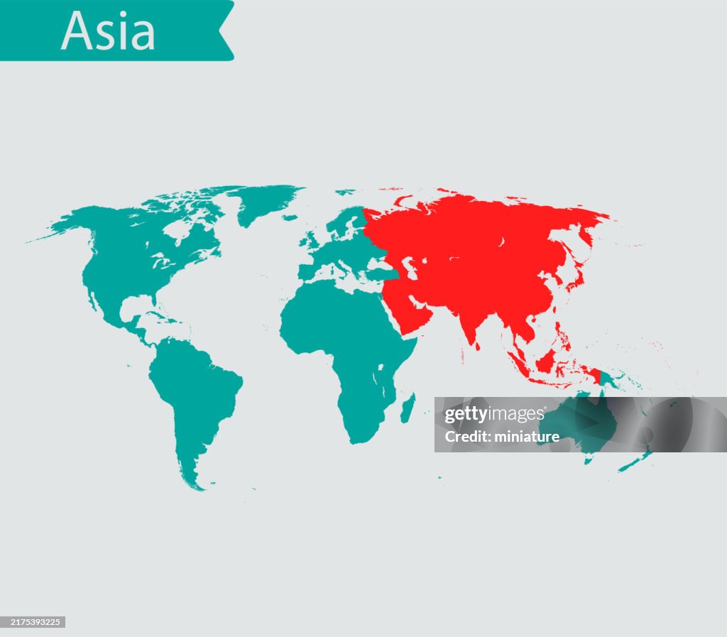 Asia map