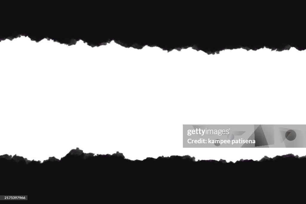 Tear paper background template