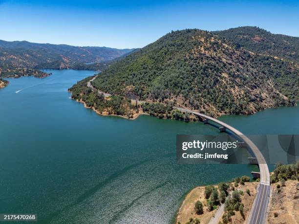 james e. roberts memorial bridge, jacksonville and woods creek view intuolumne county, california,usa - jamestown california stock pictures, royalty-free photos & images