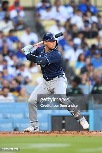 Tampa Bay Rays catcher Alex Jackson at bat during the MLB game... News ...