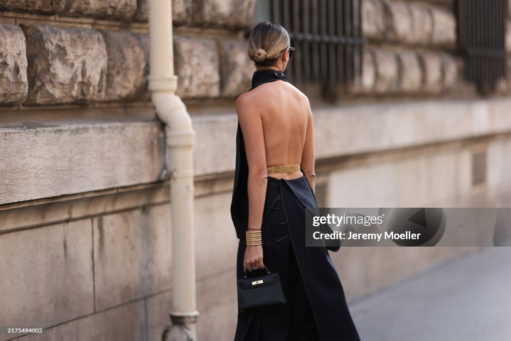 Street Style - Paris Fashion Week - Womenswear Spring/Summer 2025 - Day Six