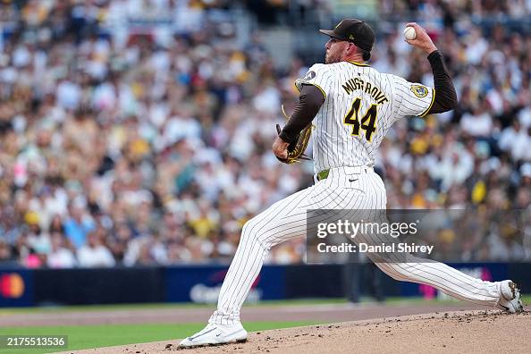 Padres Java Joe Joe Musgrove of the San Diego Padres pitches during Game 2 of the ...