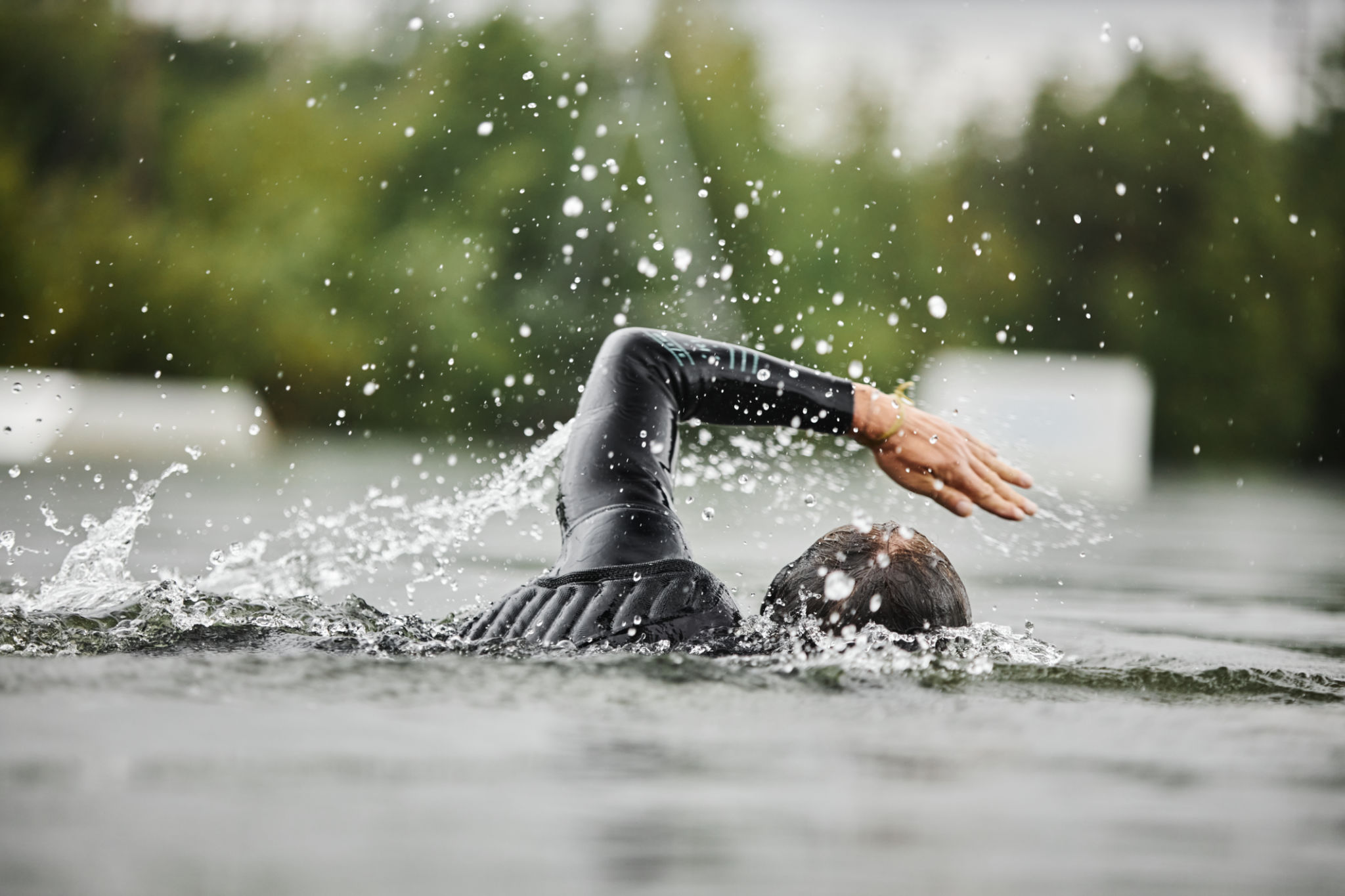 open water swimming