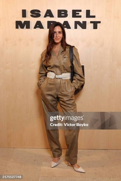 Gala Gonzalez attends the Isabel Marant Paris Womenswear Spring-Summer 2025 show as part of Paris Fashion Week on September 29, 2024 in Paris, France.