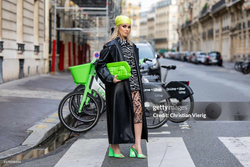 Street Style - Paris Fashion Week - Womenswear Spring/Summer 2025 - Day Seven