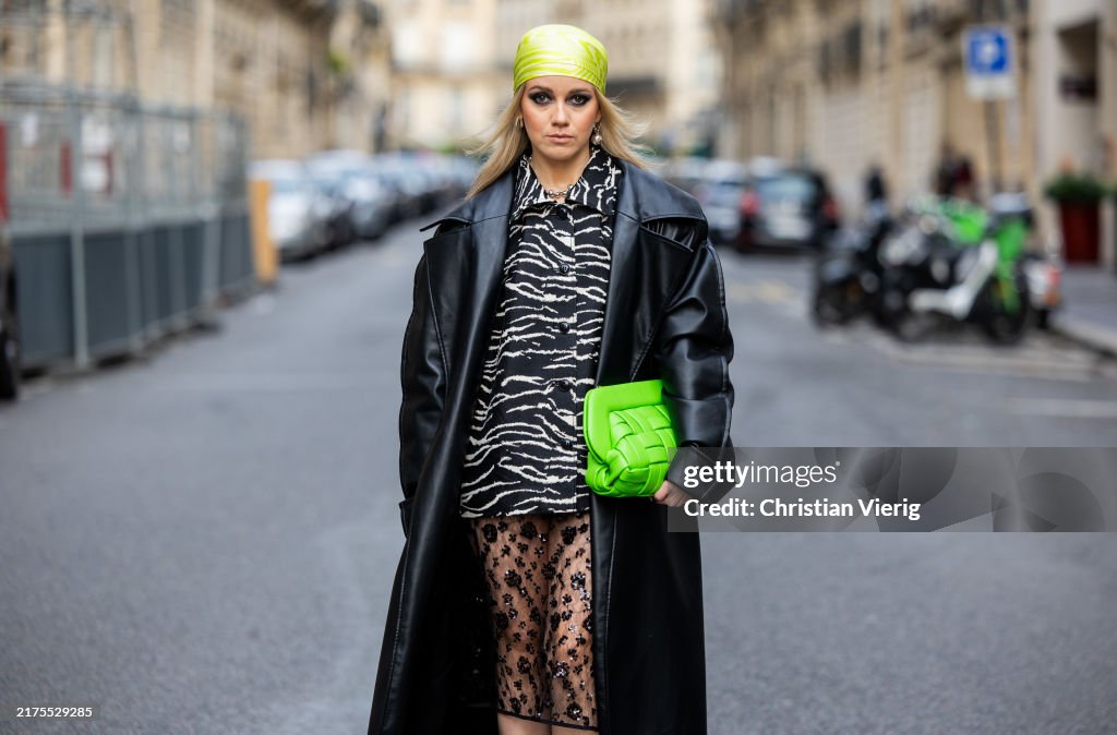 Street Style - Paris Fashion Week - Womenswear Spring/Summer 2025 - Day Seven