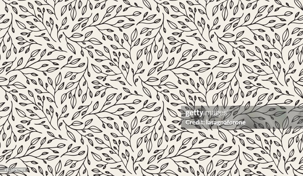 Seamless Floral Vector Pattern
