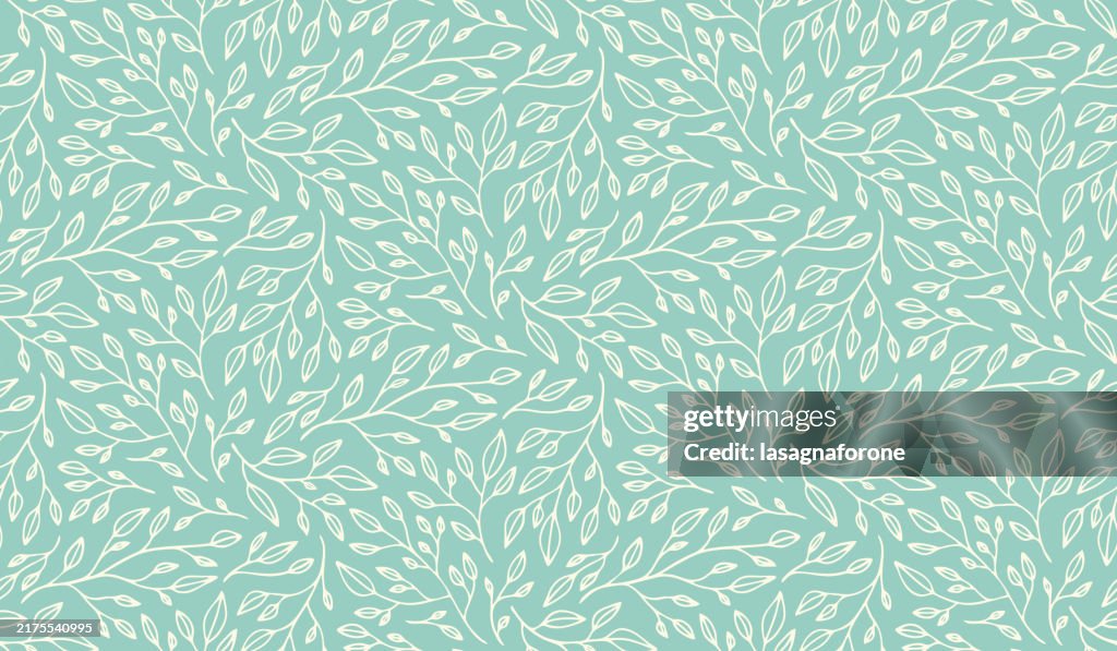 Seamless Floral Vector Pattern