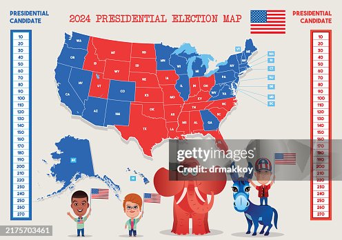 2024 Presidential Election Interactive Map Usa Voting Map High-Res ...