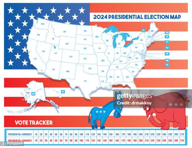 2024 Election Map Usa Voting Map High Res Vector Graphic 2024 Election Map Usa Voting Map 
