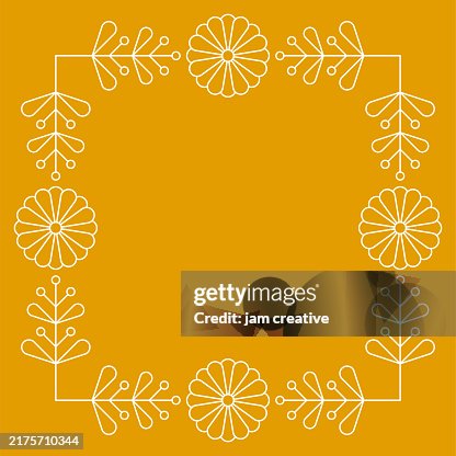 Fall Harvest Blossoms Frame Fall Harvest Blossoms Frame