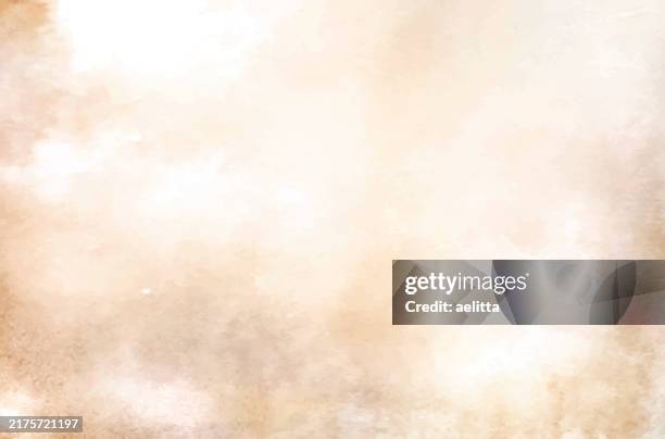 ilustraciones, imágenes clip art, dibujos animados e iconos de stock de fondo abstracto de acuarela. color pastel. - fondo beige