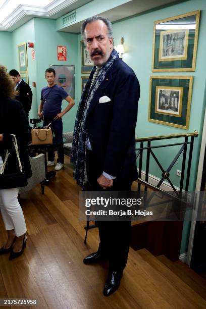 Jaime de Marichalar attends to the presentation of "Guia Para Vivir Sanos 120 años" book of Dr. Manuel De La Peña on September 29, 2024 in Madrid,...