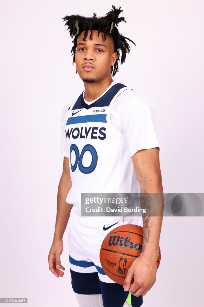 Terrence Rafferty Minnesota Terrence Shannon Jr. #00 of the Minnesota Timberwolves poses for a ...